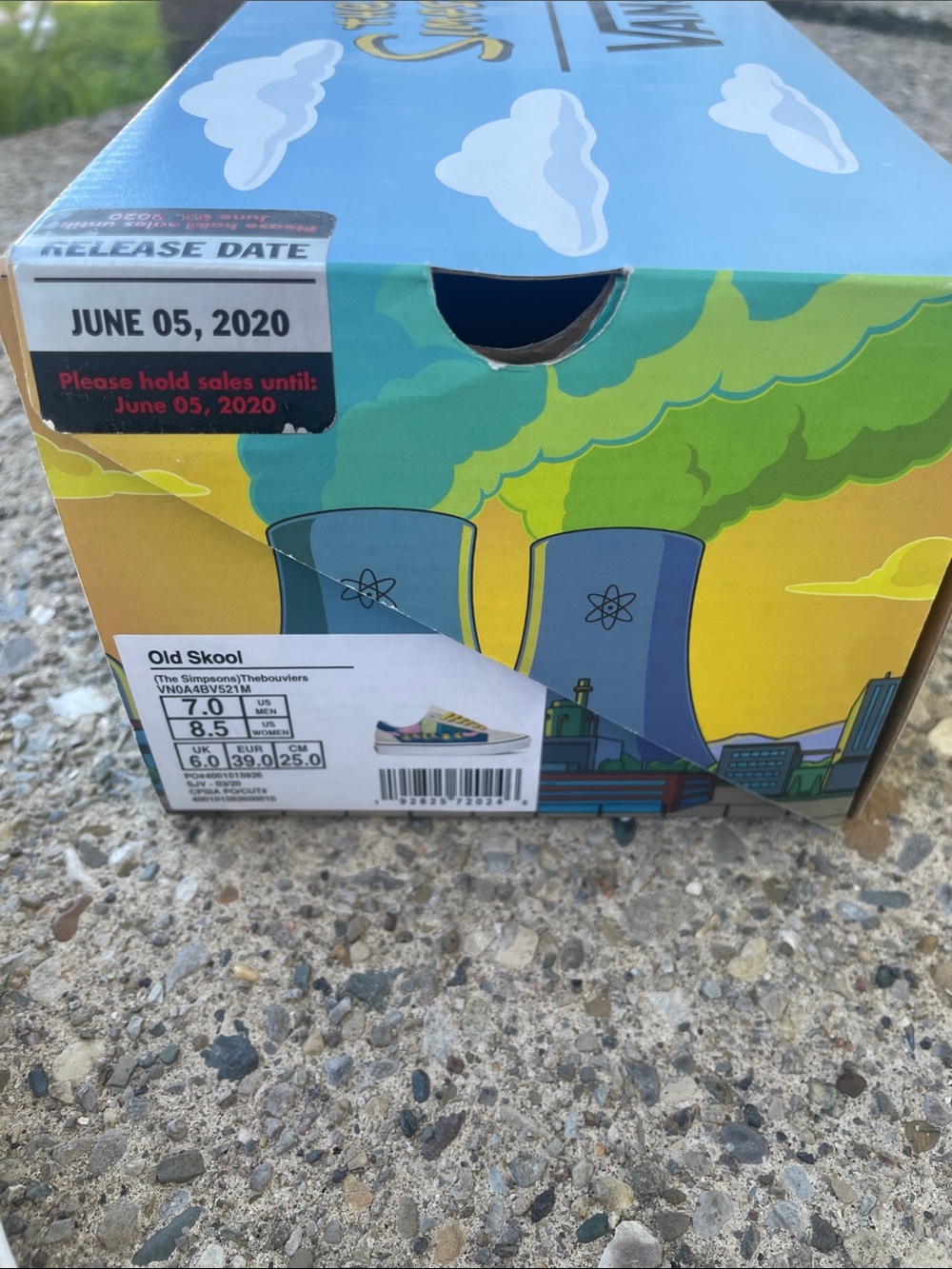 Vans Old Skool the Simpsons Bouviers size 8.5 - Picture 7 of 7